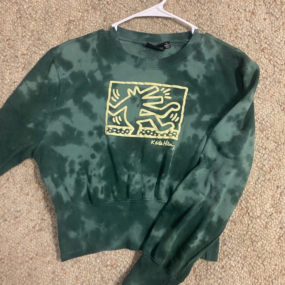 Cropped sweatshirt